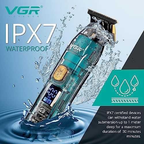 Безжична самобръсначка VGR Машинка подстригване Тример коса брада Мъже