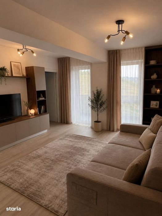 Prima inchiriere, Apartament 2 camere, etaj intermediar, 520 Euro