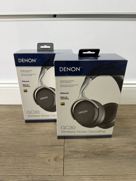 Casti premium wireless Denon AH-GC30, pliabil, negru -SIGILATE