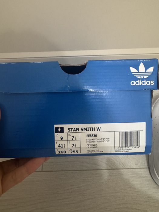 Кеды оригинал Adidas STAN SMITH