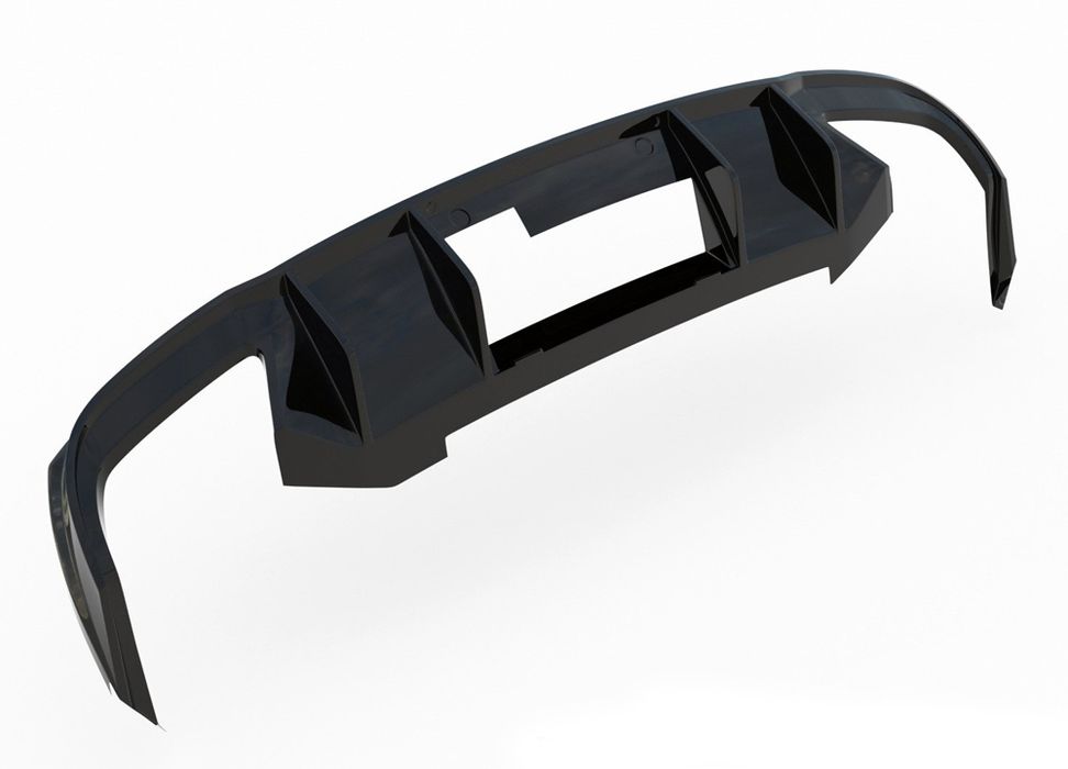 Дифузьор за задна броня Maxton design за Skoda Octavia RS (2013-2019)