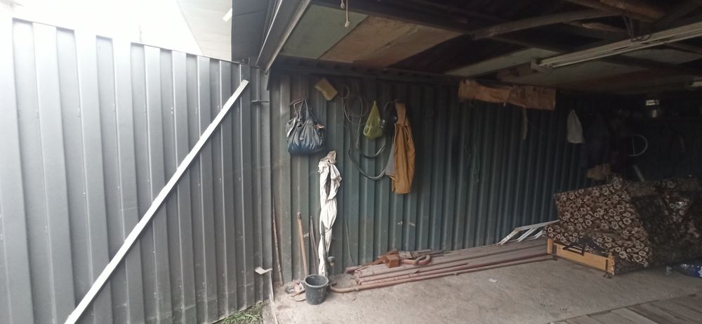 Гараж из швелера