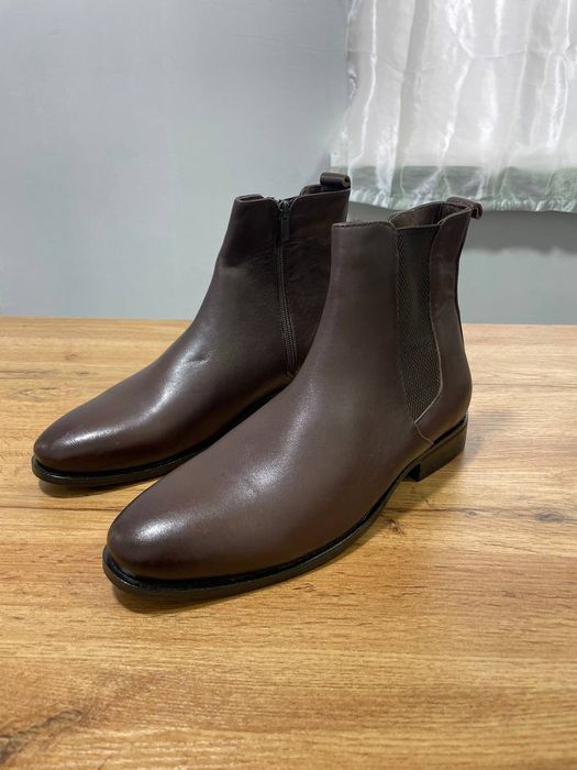 Челси натуральный кожа шоколадный цвет