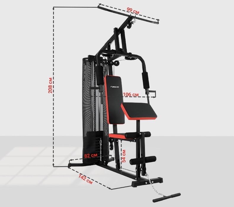 Многофункциональный силовой тренажёр 7203