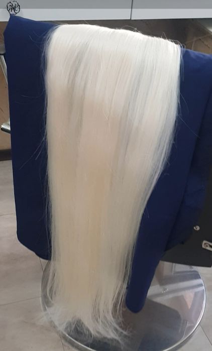 Коса!Платинено русо  /93см. 180 гр.