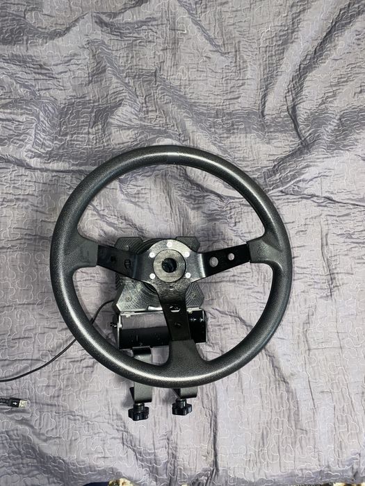 Самодельный игровой руль FFBeast Wheel