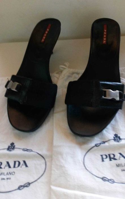 Чехли PRADA, черни, 38