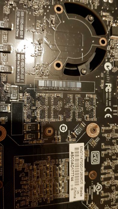 Placa video GTX 470