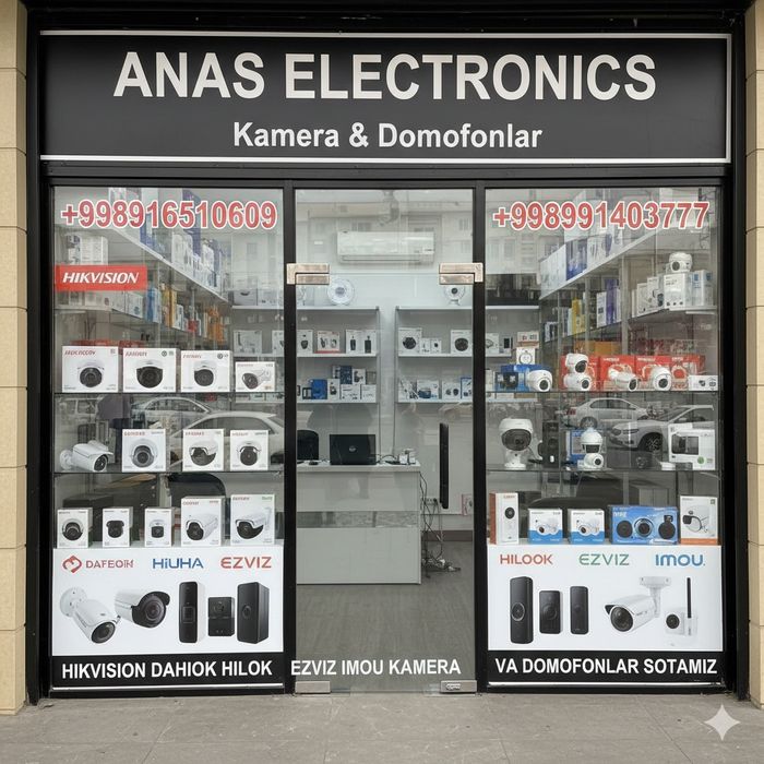 Kuzatuv Kameralari Optom Arzon Magazin Fargona Vodiyda Filiallarimiz b