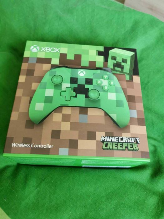 Контролер джойстик Xbox One Controller Minecraft Creeper Limited Edion