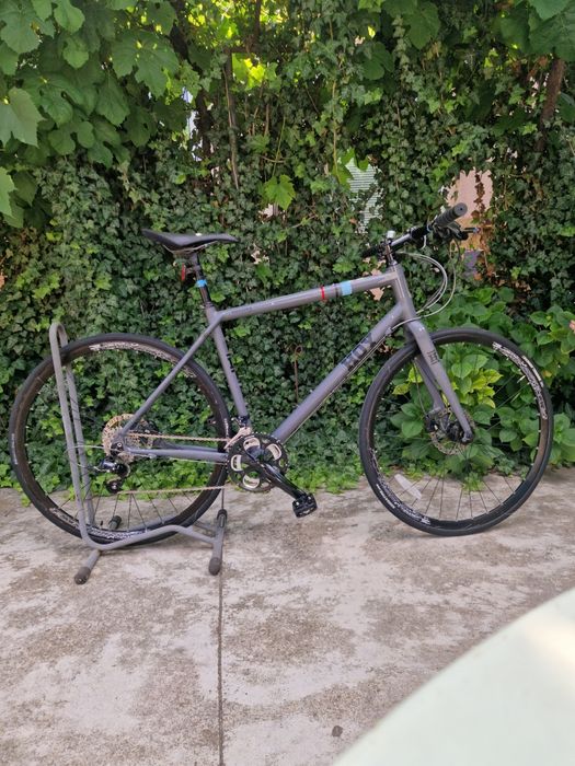 Bicicleta HOY Shizuoka .003 Gravel Cursiera Hybrid Sram Apex 2x10 FSA Tekro Gemini Twin Piston Cadru L 10kg