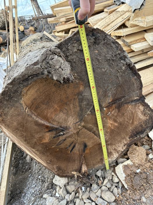 Lemen de nuc la 3m lungime 70 diametru+ ce se vede in poze dau totu