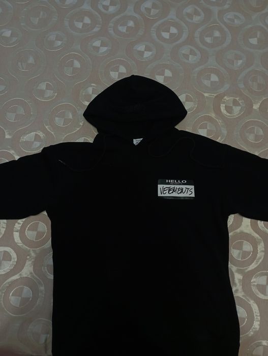 толстовка vetements