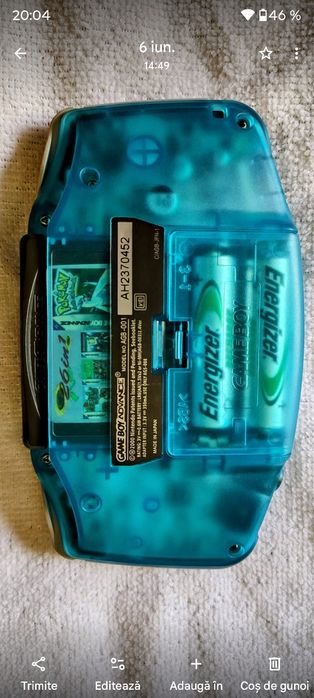 Carcasa originala roz sau albastra GBa