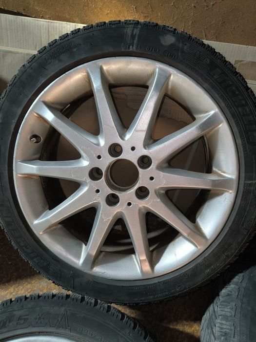Лети Джанти за Мерцедес 17 5x112 с зимни гуми