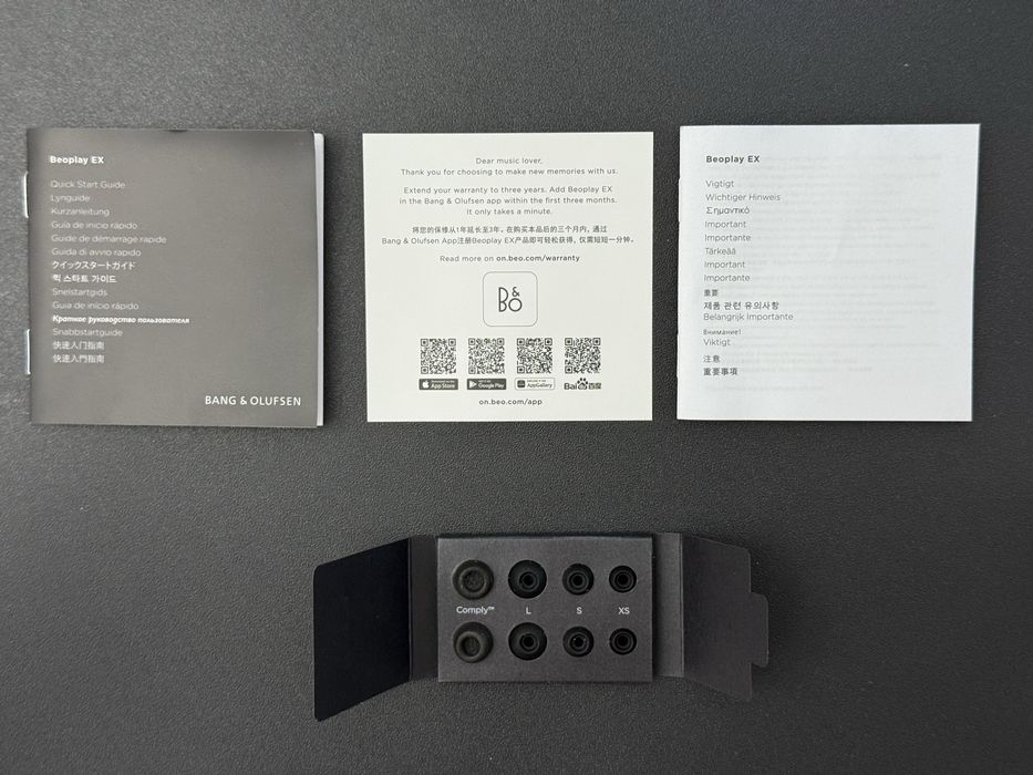 Casti Bang & Olufsen Beoplay EX