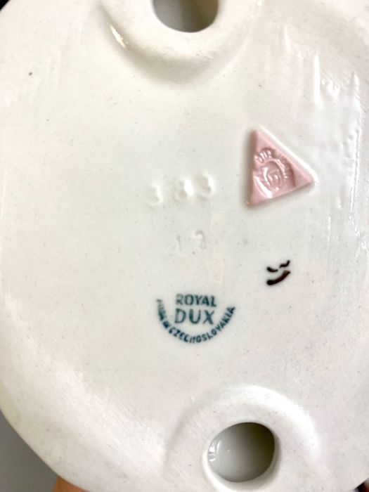 Статуэтка скалярии Royal Dux винтаж