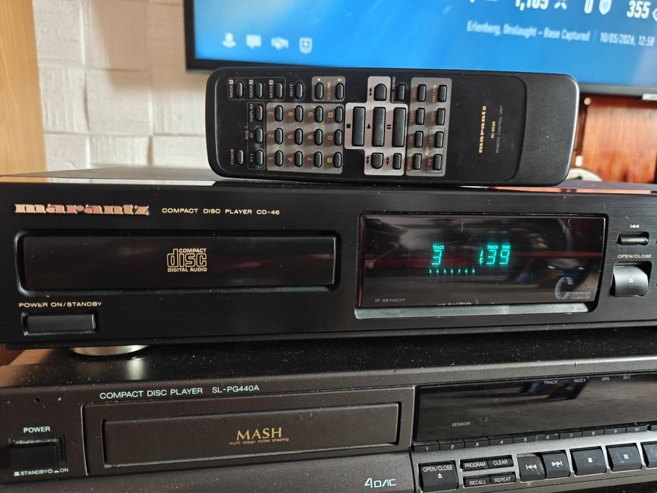 Marantz cd  46   cd player de top, telecomanda