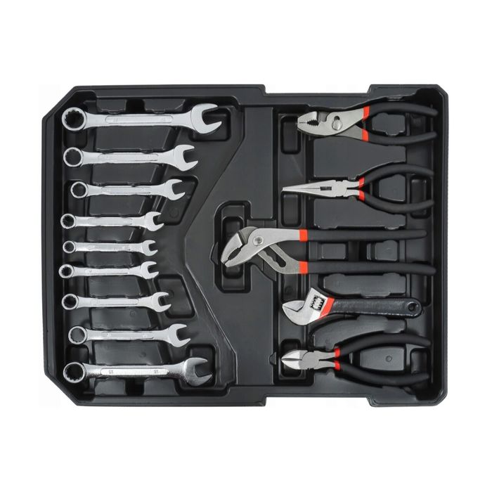 Troller (set) trusa de scule, chei cu 154 de piese Notig