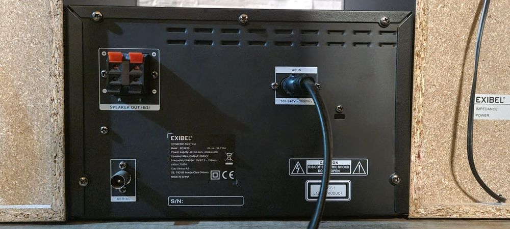 стерео система Exibel BDX610