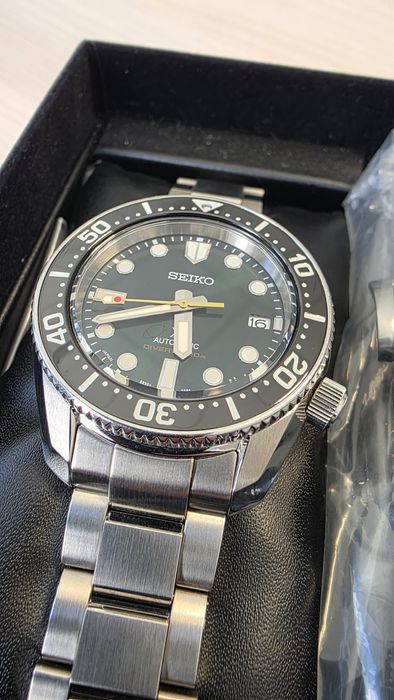 Ceas Seiko Prospex SPB207J1 Green MM200 Limited Edition - Stare Impecabila