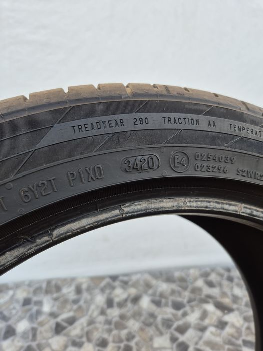 1бр 225 45 17 Continental лятна 20г