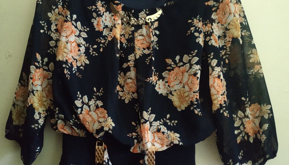 Длинное шифон.платье 46-48