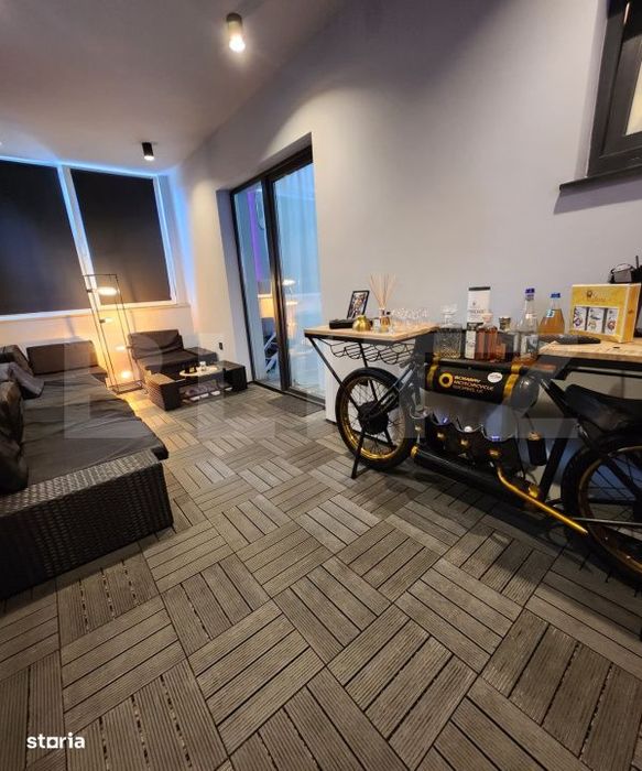 Apartament  3 camere, 70 mp, 2 bai, terasa, garaj, zona Teilor