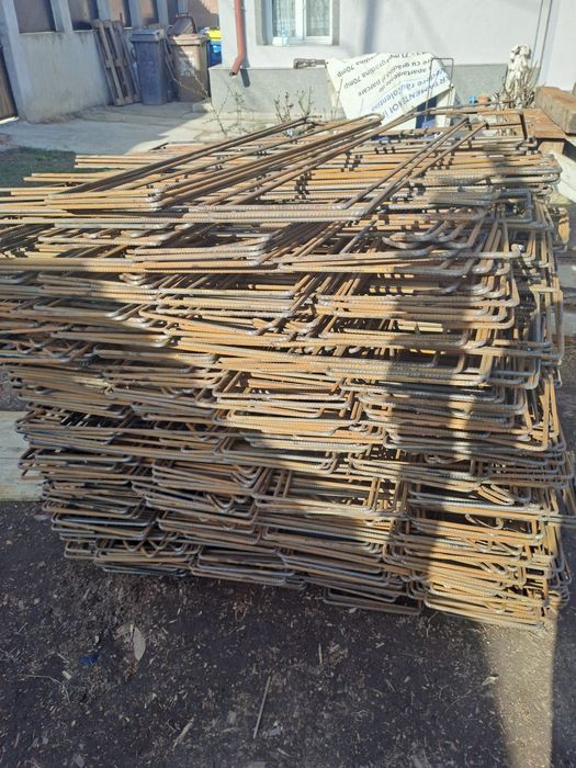 Etrieri din fier beton striat