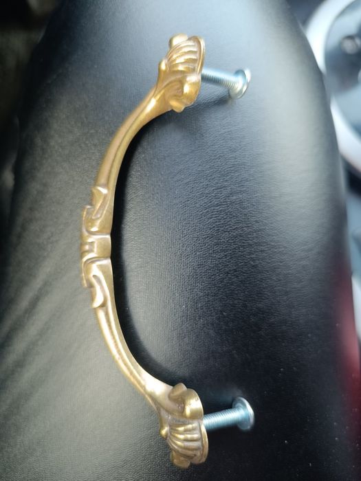 Ручка для комода (шкафа) латунь