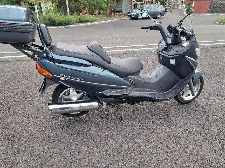 Suzuki Burgman inmatriculat
