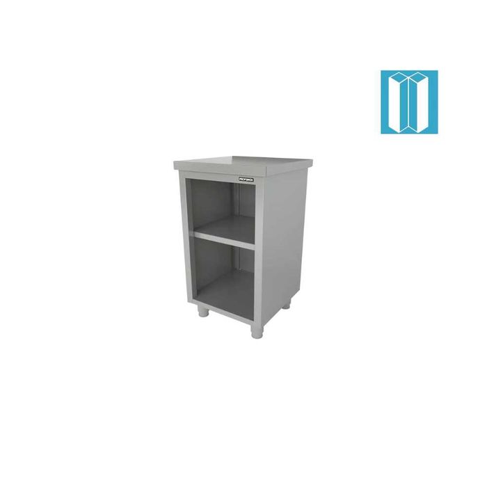 Шкаф инокс един рафт С01