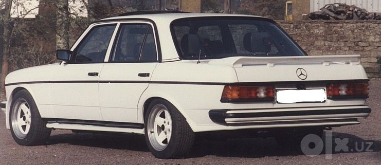 Спойлер SCHATZ/Zender/BOHR TUNING Mercedes W123 C123 S123 Heckspoiler