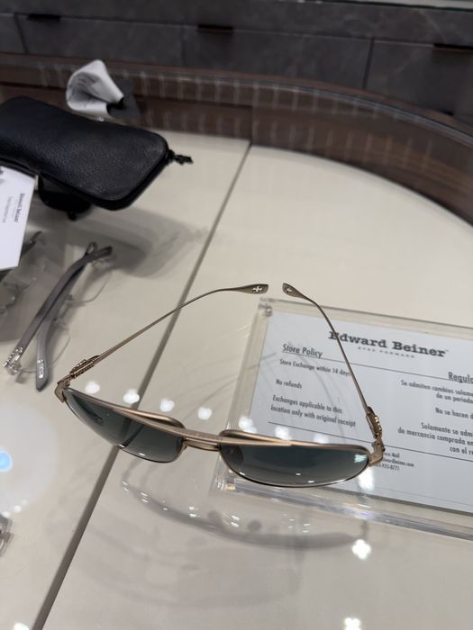 Ochelari Chrome Hearts Titan Gold