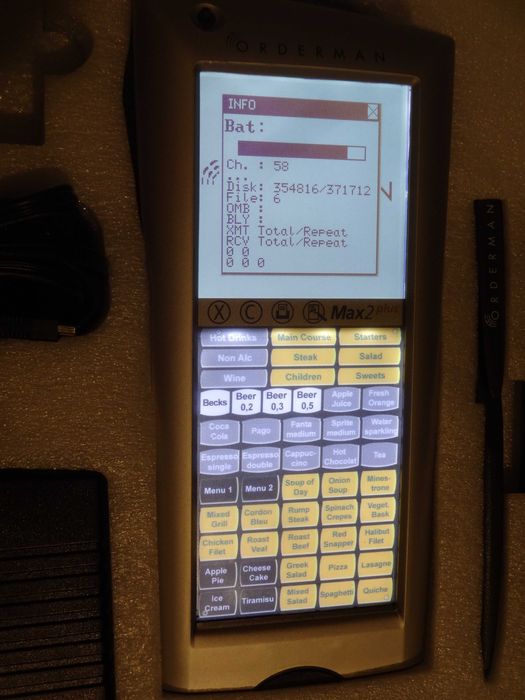 Terminal portabil Handheld ORDERMAN Max2 Plus