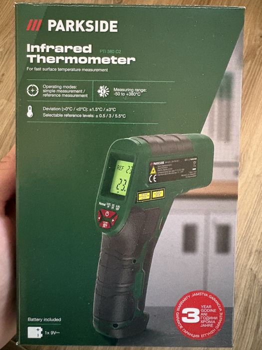 Инфраред термометър Parkside