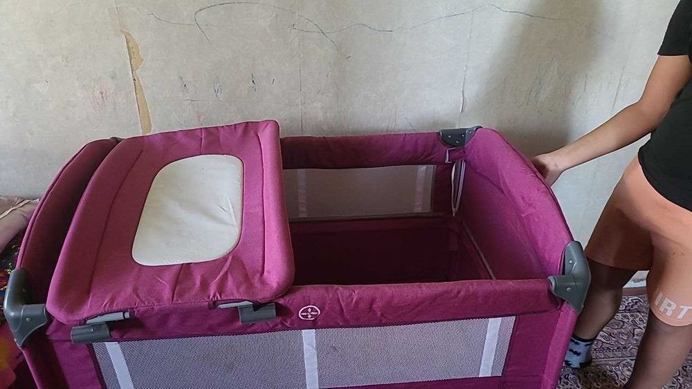 Детская кроватка 3в1 кроватка, люлька, манеж Cool Baby фирменный.
