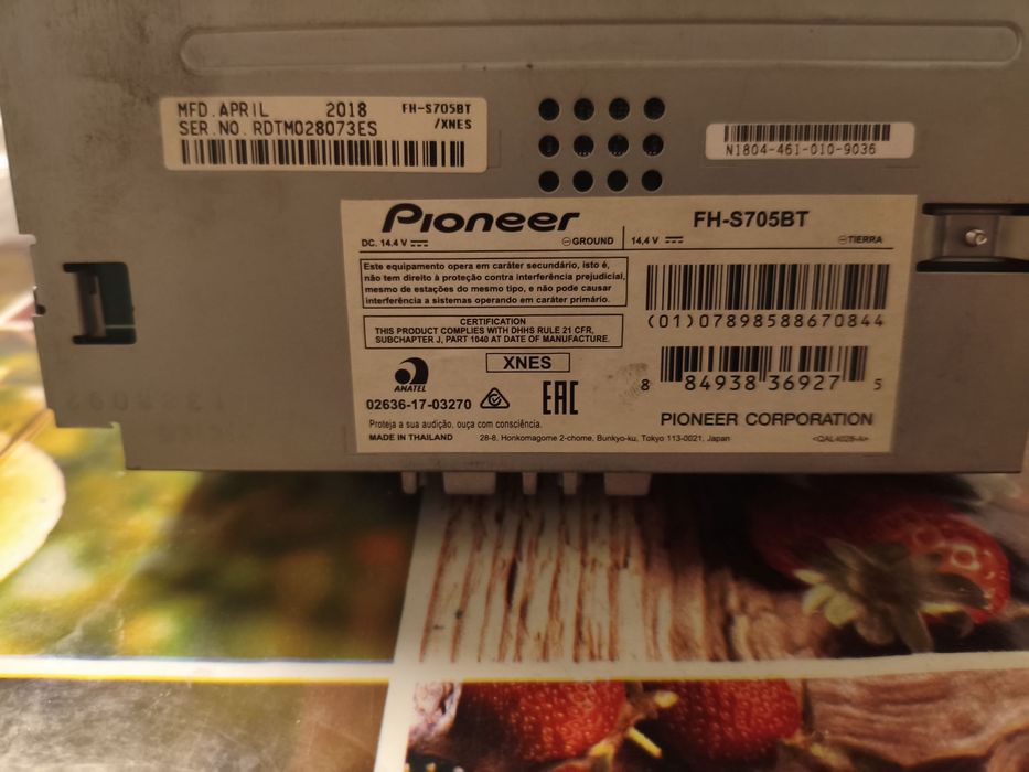 Магнетофон на машину Пионер