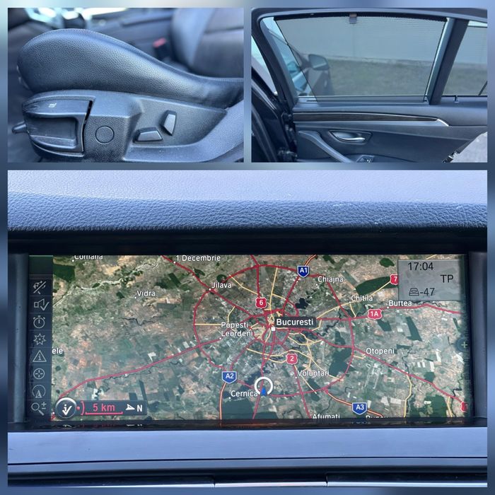 Vand BMW Seria 5 F10 2.0D 2013 inmatriculata RO LED automata urgent