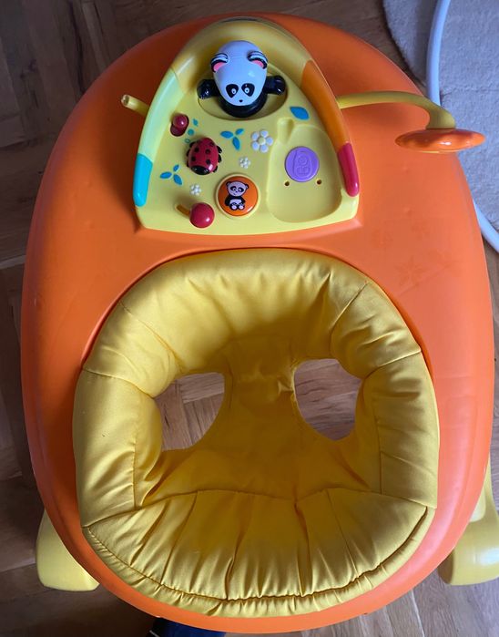Проходика chicco 3 в 1 Baby Walker 123, оранжева