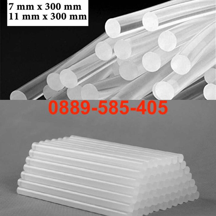 Силиконови Пръчки За Пистолет За топло лепене 7мм 11мм силикон пръчка