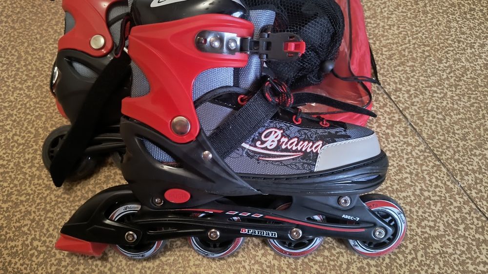 Детски ролери с предпазители за ръце и крака