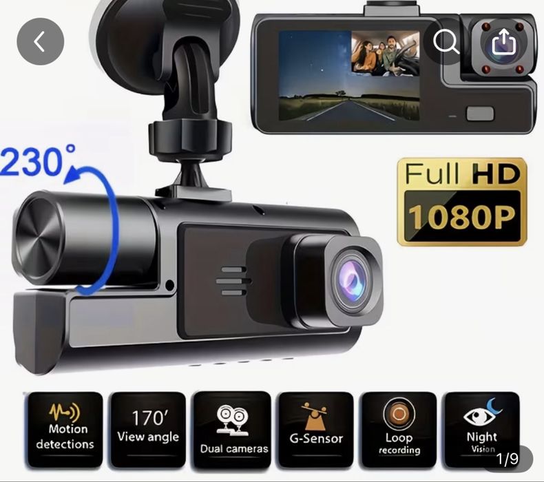 Видеорегистратор 2/1 почти новая