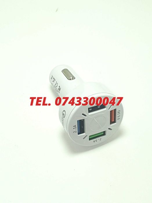 Incarcator Cu Patru Porturi Usb Partycharge Superfast Charge