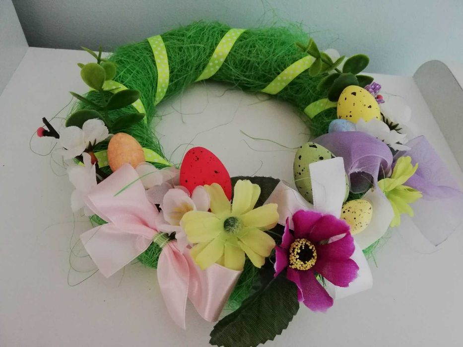 Великденски венци РЪЧНА изработка, ОТСТЪПКА за бройки