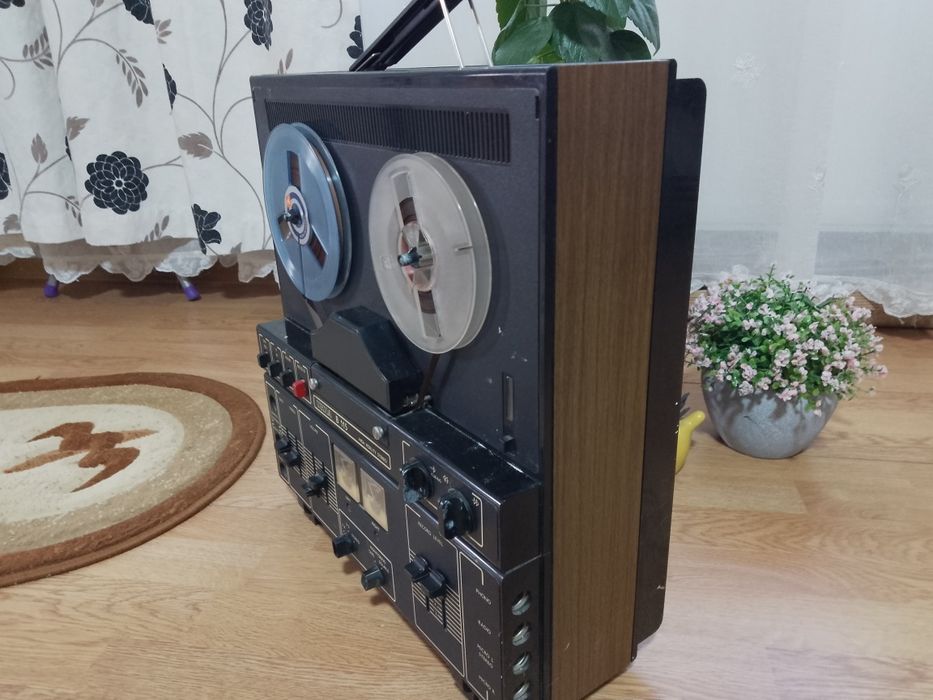 Magnetofon Tesla B 115 defect, Magnetofon ASC AS 5004, pentru reparat, piese