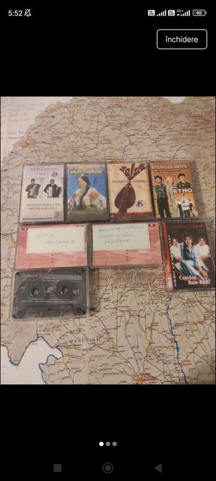 Lot casete audio retro