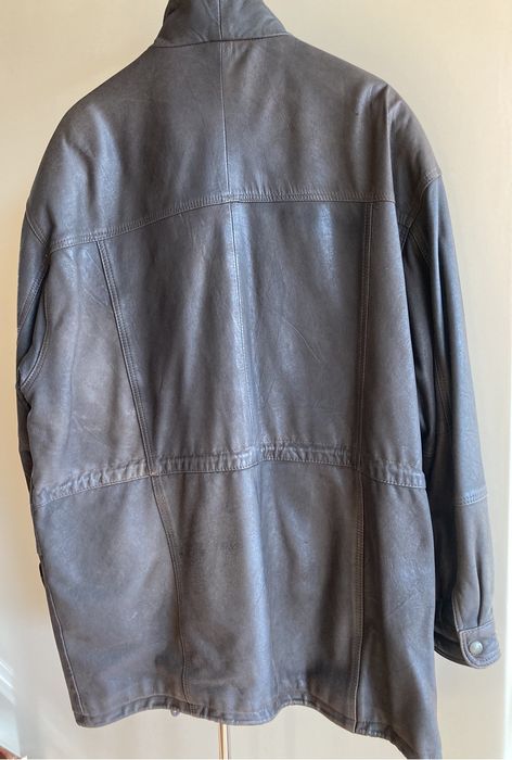 Яке от естествена кожа