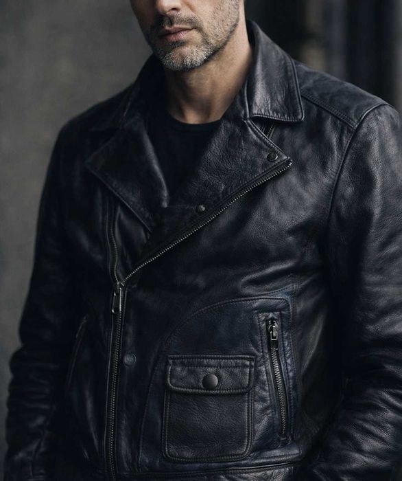 Viktor & Rolf оригинално яке от естествена кожа