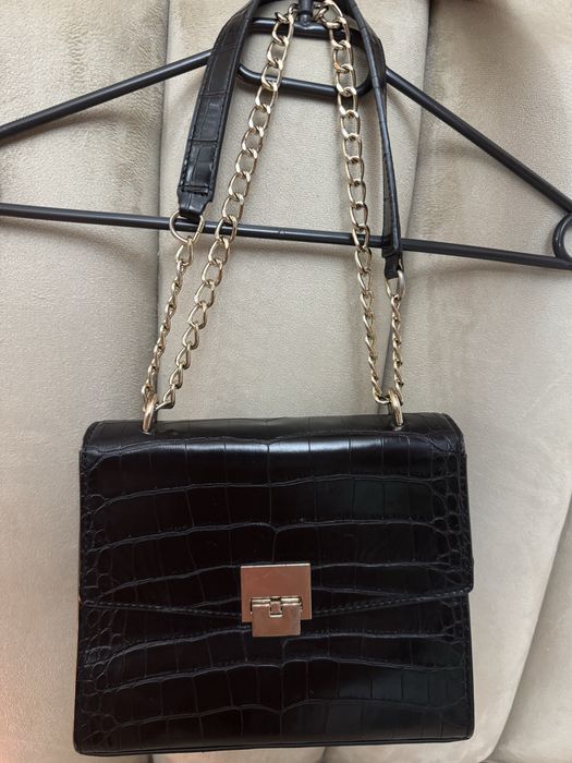 Кожена чанта Zara
